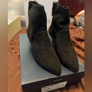 Size 6 Black Suede Cole Haan Boots